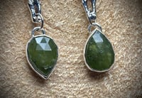 Image 2 of SOLD - Vesuvianite Earrings 