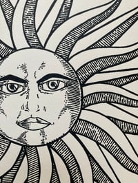 Image 3 of 'Sun Mother' screenprint