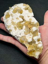Image 11 of Barite & Yellow Cubic Fluorite Crystal Specimen #2417