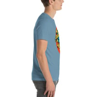 Image 5 of Marlowe Ink Blue Skull Unisex t-shirt