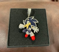 Image 2 of Icy Sonic pendant 