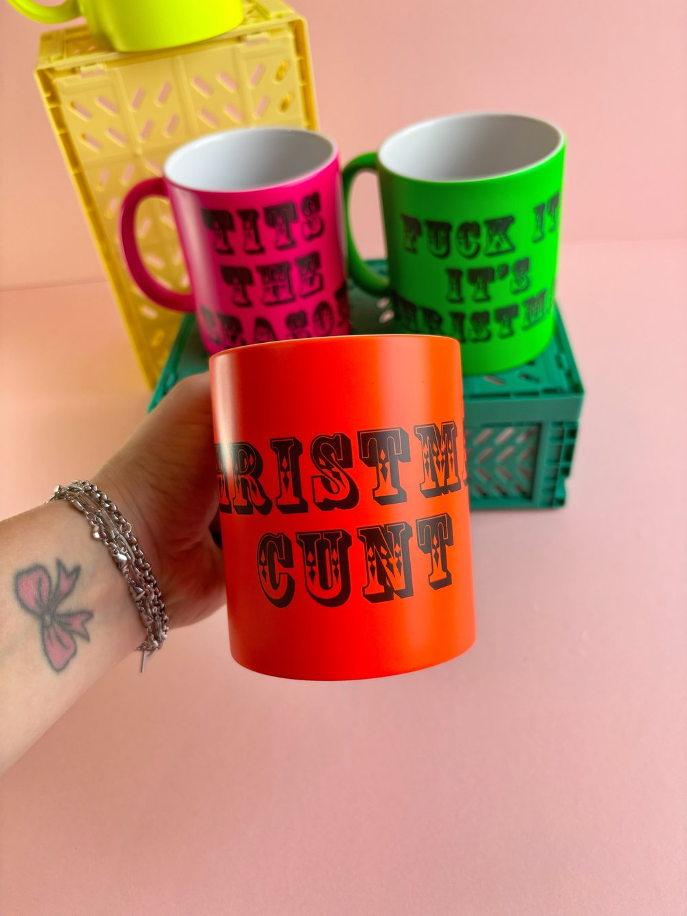 Image of Sweary Christmas mugs 