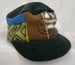 Image of BROWN PATCHWORK PAINTERS CAP