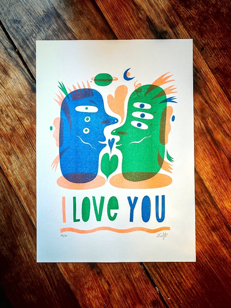 Image of I LOVE YOU