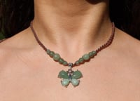 Green aventurine Butterfly