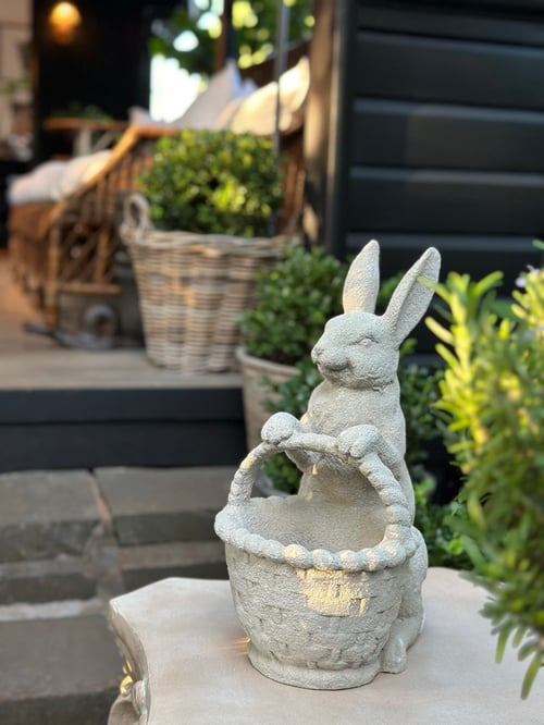Image of Rabbit with Basket