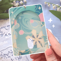 Image 3 of Genshin Impact Photocard Holder Charms