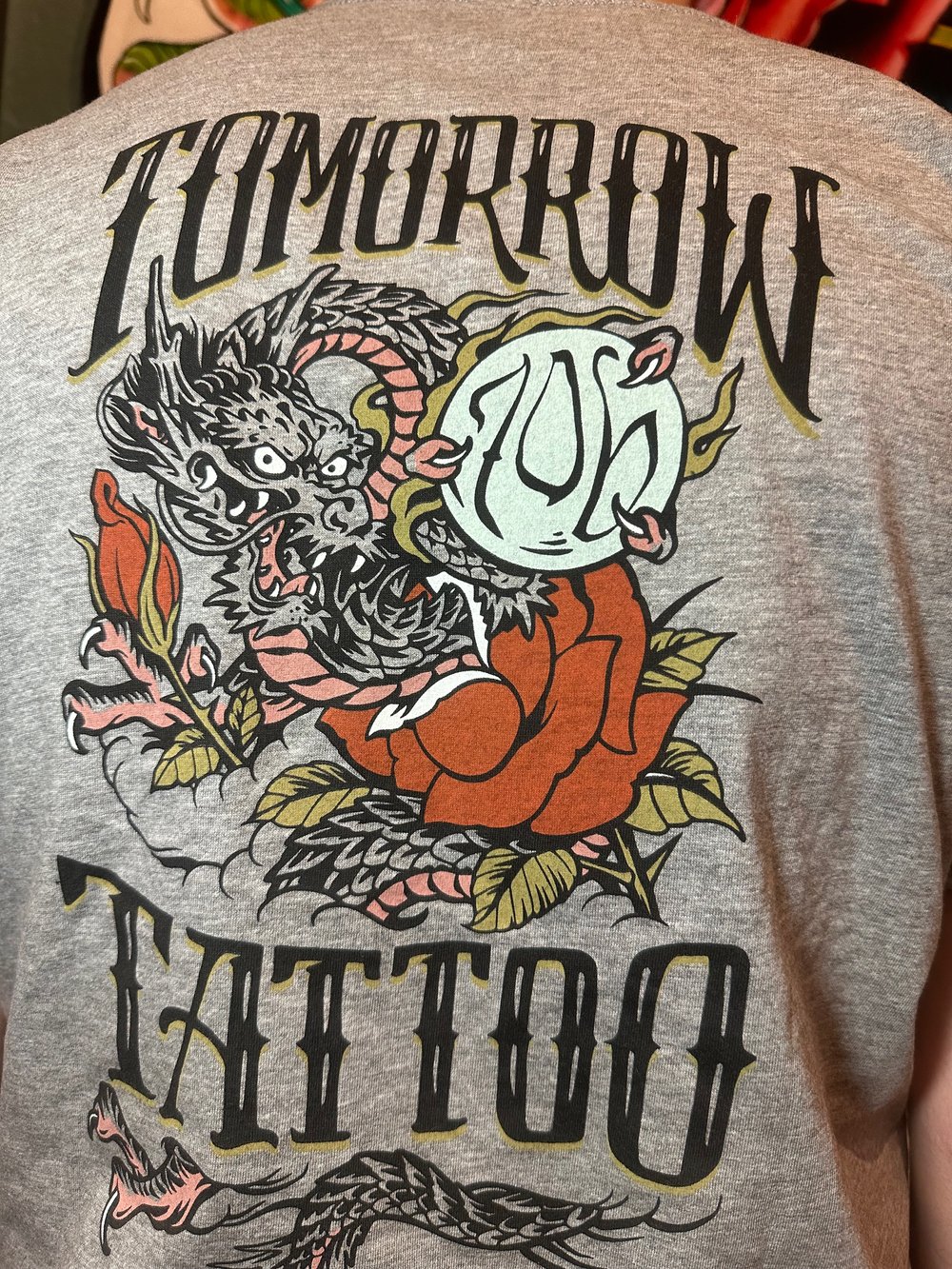 Image of Grey Dragon T-shirt