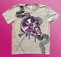 Image 1 of “HEAVY METAL” CUATOM PAINTED NR TSHIRT LARGE