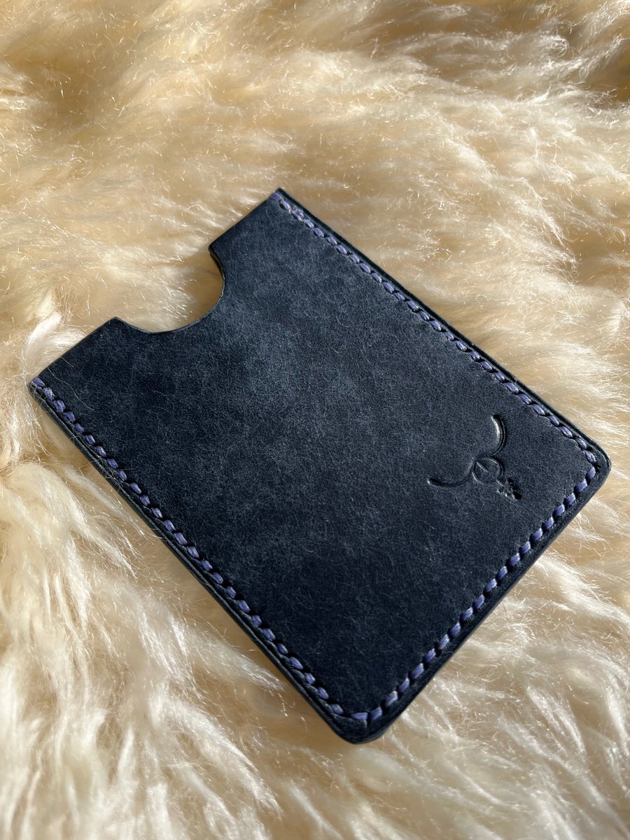 Image of Navy Pueblo Cardholder 