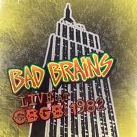 Bad Brains - Live At CBGB 1982