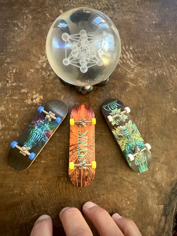 Image of Fingerboards (mini skateboards)