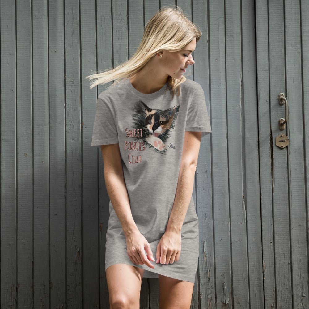 Image of Sweet Pirates Club Organic cotton t-shirt dress