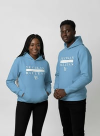 Image 1 of YB Carolina Blue Heavy Blend Fleece Pullover Hoodie