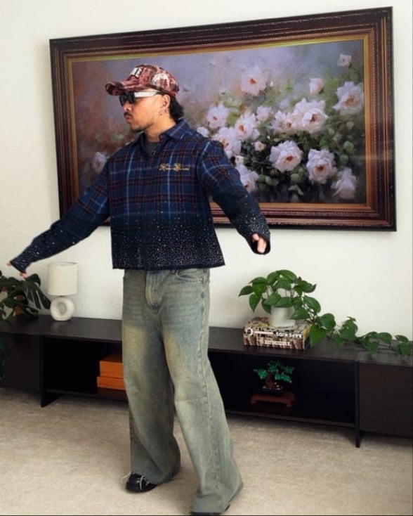 HG Rhinestone Flannel | HOME GROWN