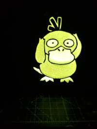 Image 4 of Psyduck 6x6 inch carvicture 