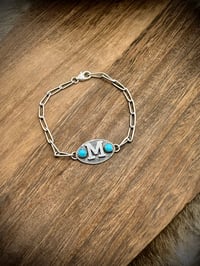 Image 1 of Custom Initial Bracelet - MADE TO ORDER