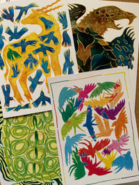 Image 1 of X4 Pack animal prints 2