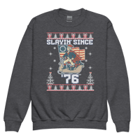 Image 5 of Youth Slayin' Since '76 Ugly Christmas Sweatshirt