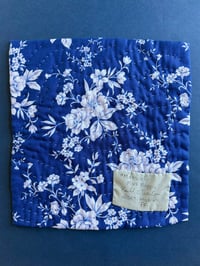 Image 5 of Massively More Happy - small hand sewn quilt 