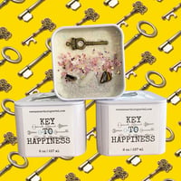 Image 1 of KEY TO HAPPINESS Meditation Candle