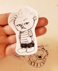 Image 3 of Calvin and Hobbes stickers 