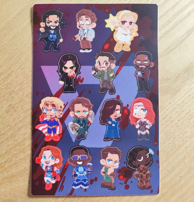 The Boys Sticker Sheet