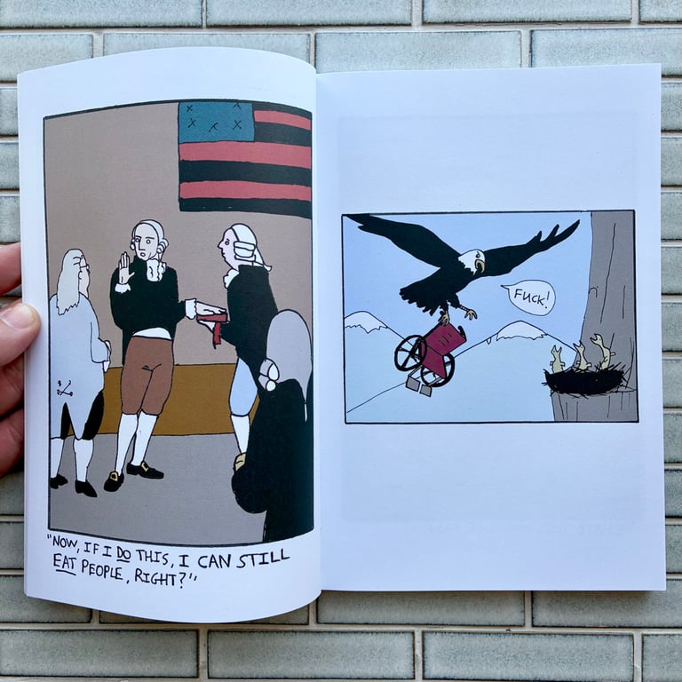 Creased Comics by Brad Neely Image 3