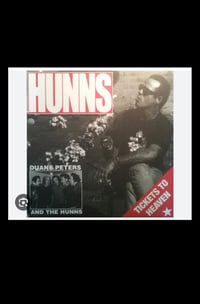 Image 14 of THE HUNNS TIX TO HEAVEN & POGUES T SHIRT FRAMED 