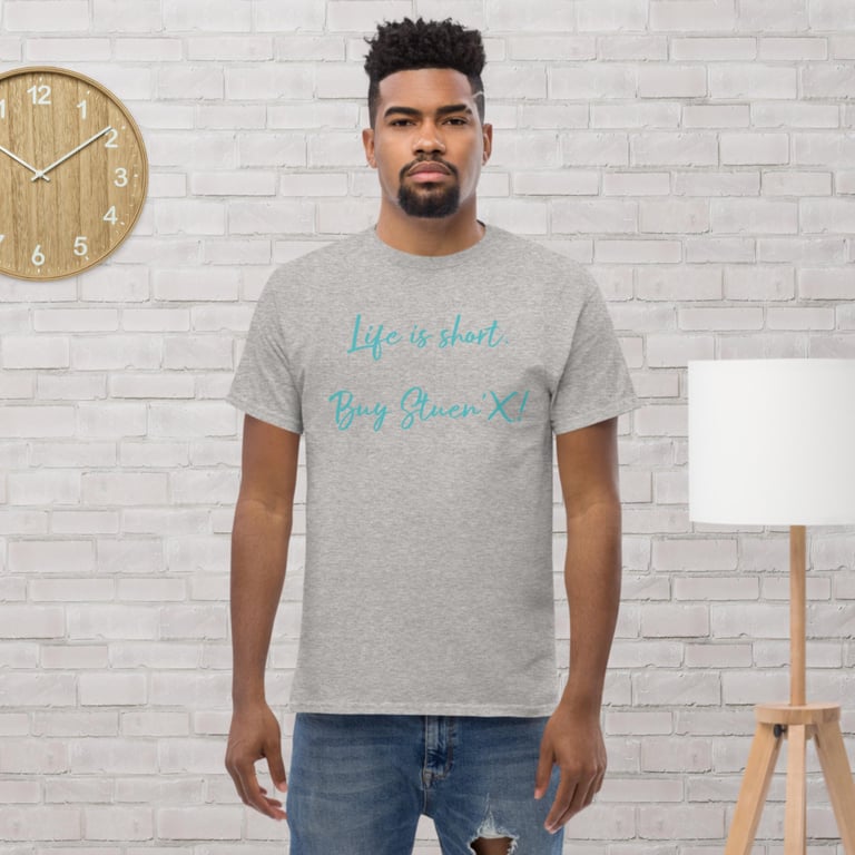 Life Is Short Men's Classic T-shirt Image 4