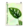 Monstera - 24"x18" Print