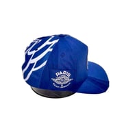 Image 2 of Casquette Snapback Paris Saint Germain x Jordan Wings Fastlane Edition Bleu Fan Version (Upcycled)