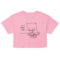 Image 2 of Women’s crop top IF I RELAX 