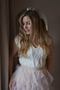Image 3 of Aran Vest - Made in Ireland