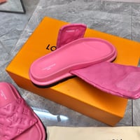 Image 4 of LV Pillow Leather Slides