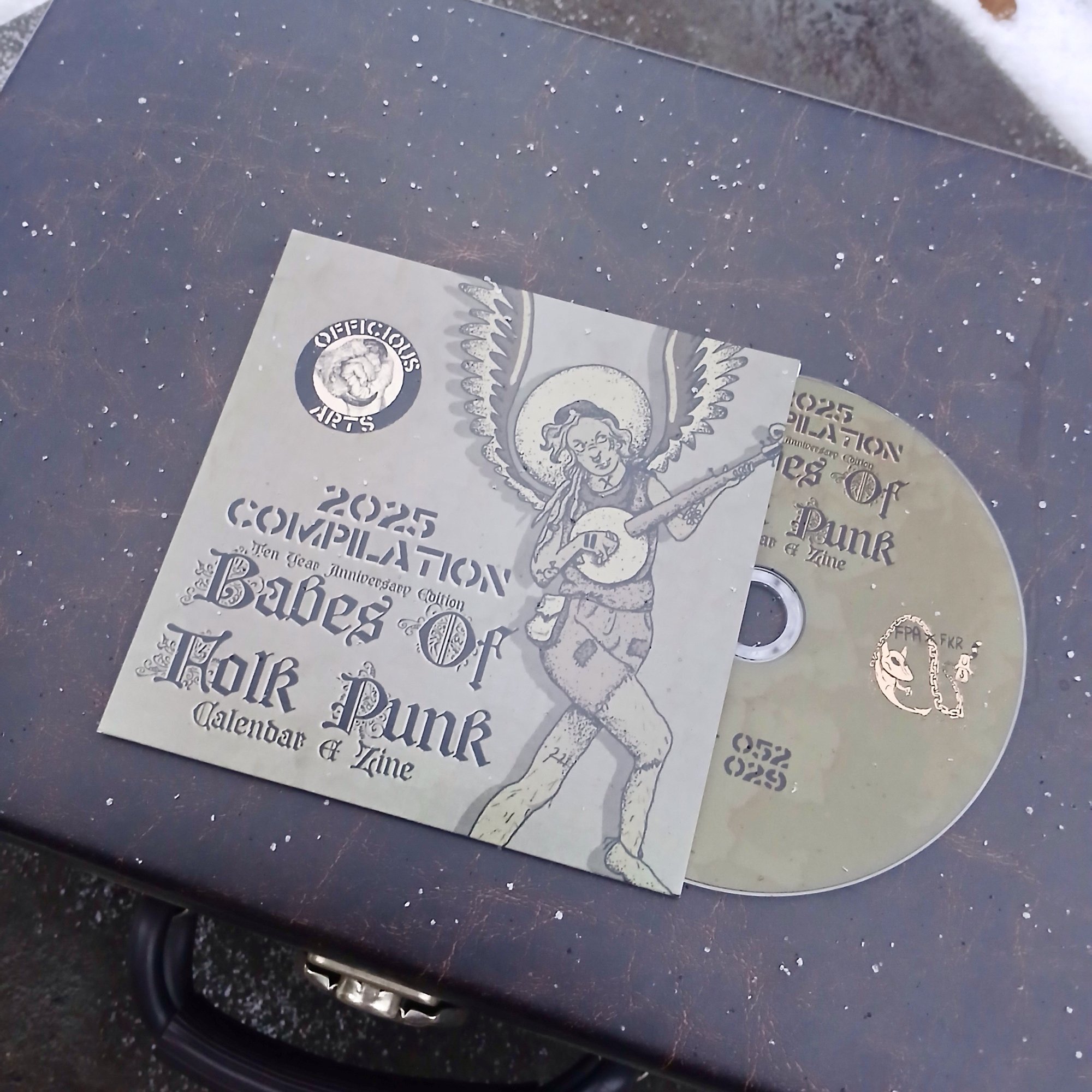 Image of Babes Of Folk Punk 2025 CD Compilation