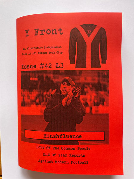 Image of Y Front Issue 42