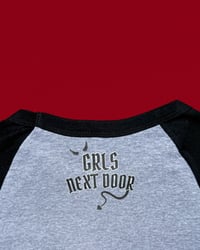 Image 3 of Chinga La Migra Raglan Baby Tee 