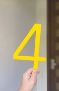 Image 2 of Large Acrylic House Numbers