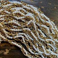 Image 13 of Miriam Haskell -Esque Faux Pearl Gold Necklace