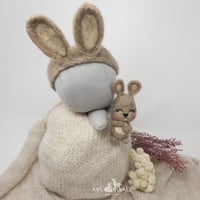 Image 2 of Bunny Headband And Lovey Set 