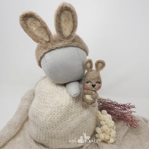 Image of Bunny Headband And Lovey Set 