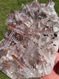 Image 3 of Red Quartz Points Cluster | Guangdong China #2958