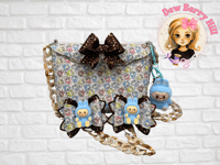 Labubu Purse & Bow Set