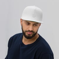 Image 2 of Middle finger Flat Bill Cap