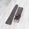 20mm Suede Strap - Grey