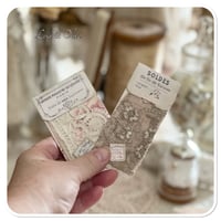 Image 4 of French shabby tattered  Sewing Book/Needle book with lace samples