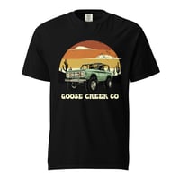 Image 1 of Goose Creek Co Adventures Bronco Retro Unisex garment-dyed heavyweight t-shirt