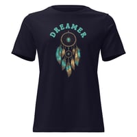 Image 2 of Women's Relaxed T-Shirt, Dreamer Dreamcatcher Tee