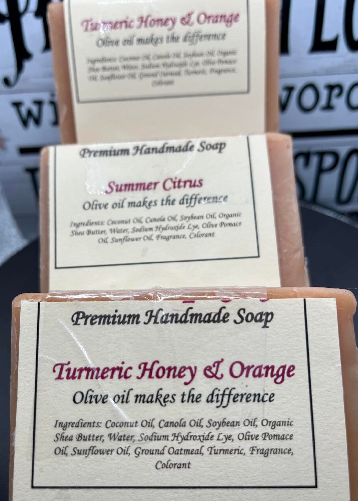 Image of Tumeric & Cojic  Lightning Soap